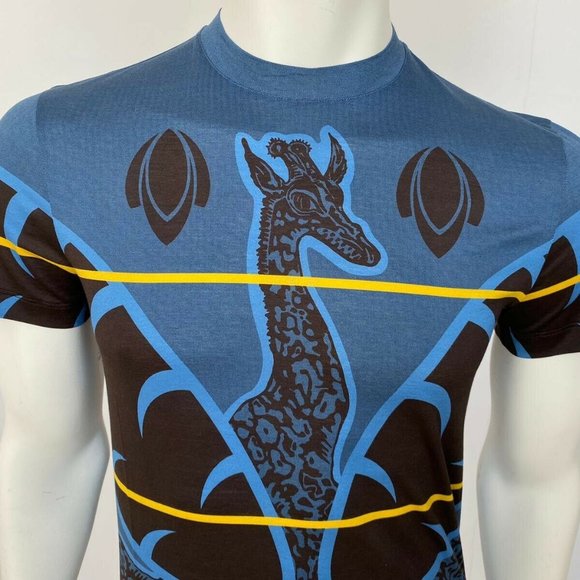New Authentic Louis Vuitton Chapman Giraffe TShirt - Picture 5 of 13